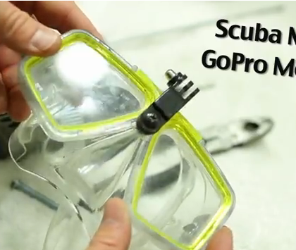 DIY GoPro Scuba Mask