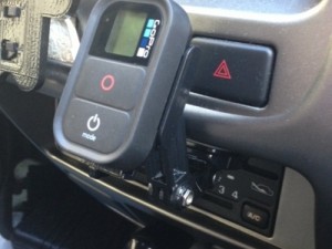 A GoPro remote holder for your car